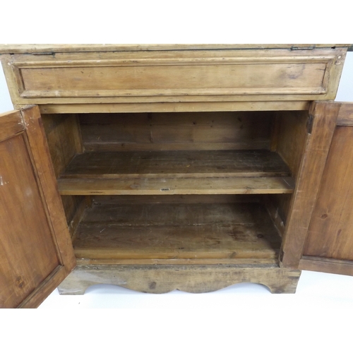 658 - Stripped Pine Writing Desk