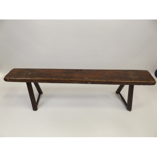 473 - Rustic Pine Bench