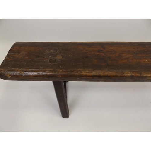 473 - Rustic Pine Bench