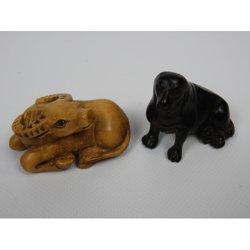 21A - Quantity of Carved Wood Netsuke