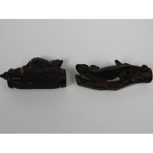 21A - Quantity of Carved Wood Netsuke