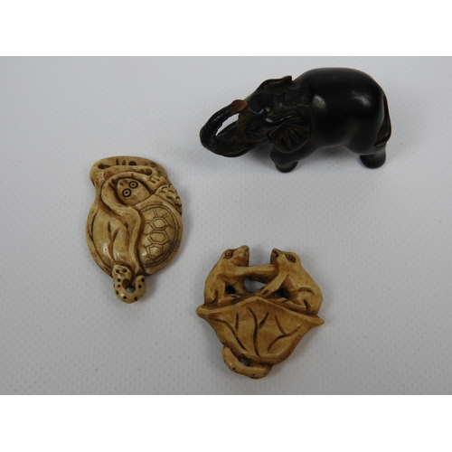 21A - Quantity of Carved Wood Netsuke