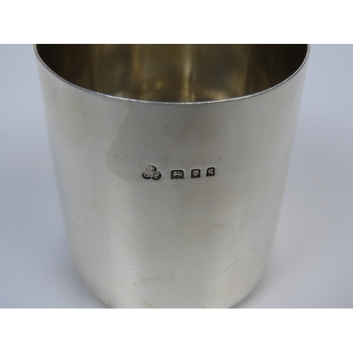 45 - London Silver Beaker - 82gms