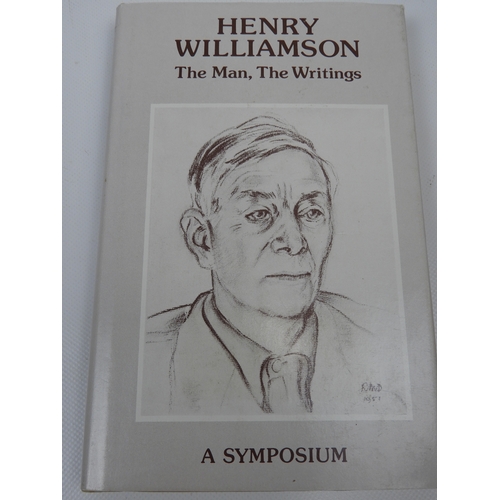 580 - 4x Books By and About Henry Williamson