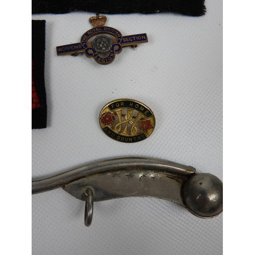 144 - Military Insignia - Including Royal Navy and Police