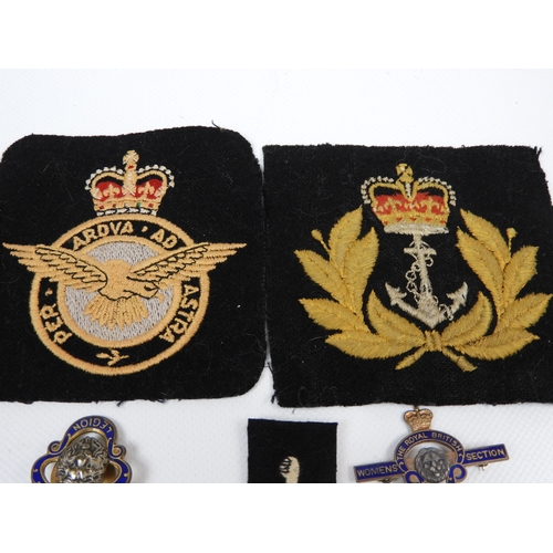 144 - Military Insignia - Including Royal Navy and Police