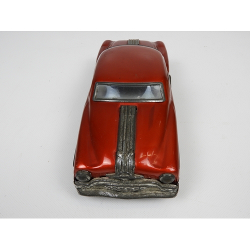 92 - Red Tin Plate Car Friction