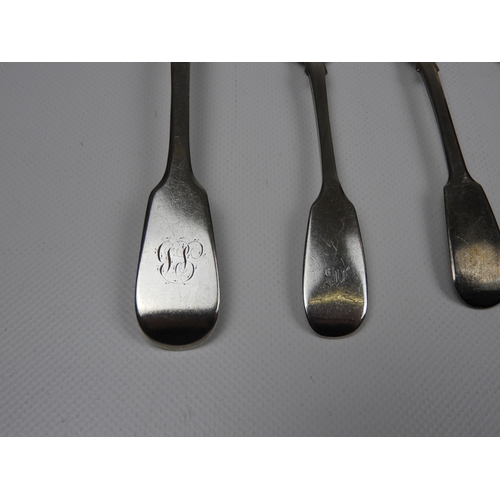 392 - 10x Georgian Silver Spoons