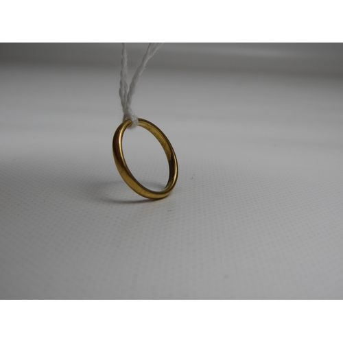 331 - 22ct Gold Wedding Band