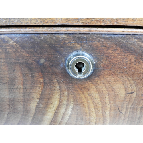 519 - Victorian Mahogany Two over Three Chest of Drawers