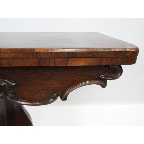 515 - Victorian Rosewood Card Table