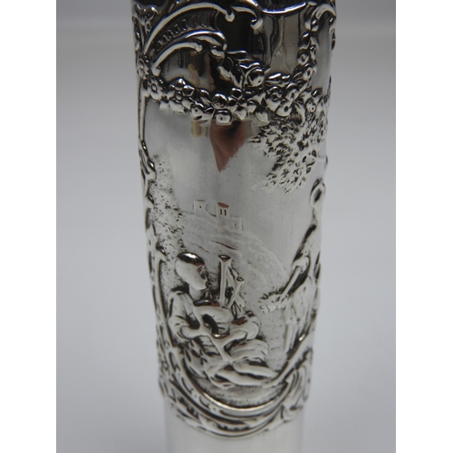 345 - London Silver Cased Bottle - 1898