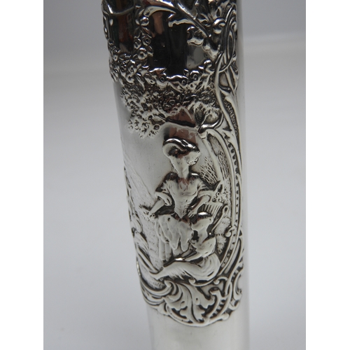 345 - London Silver Cased Bottle - 1898