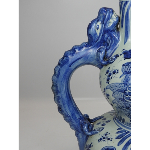 584 - Large Chinese Blue and White Ceramic Water Pitcher - 26