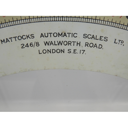 656 - Mattocks Automatic Vintage Shop Scales