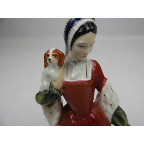 121 - Royal Doulton Figure - Anne Boleyn