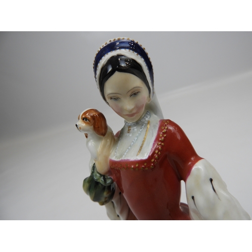 121 - Royal Doulton Figure - Anne Boleyn