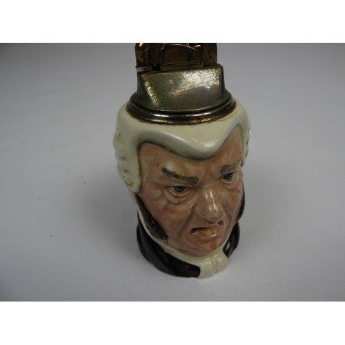 641 - Royal Doulton Character Jug Table Lighter - Buz Fuz