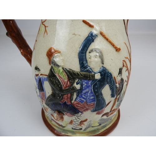 645 - Murder Jug - Period Repair to Handle