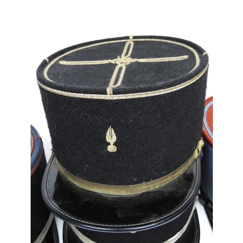 175 - 4x French Kepi