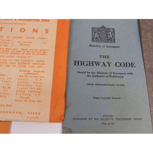 179 - Documentation for a Ford Eight 1939