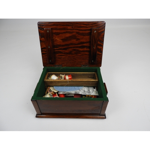 590 - Sewing Box and Contents