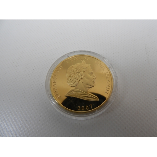 289 - Collector's Coins - Gold Plated Dollar 1999 £5 coin