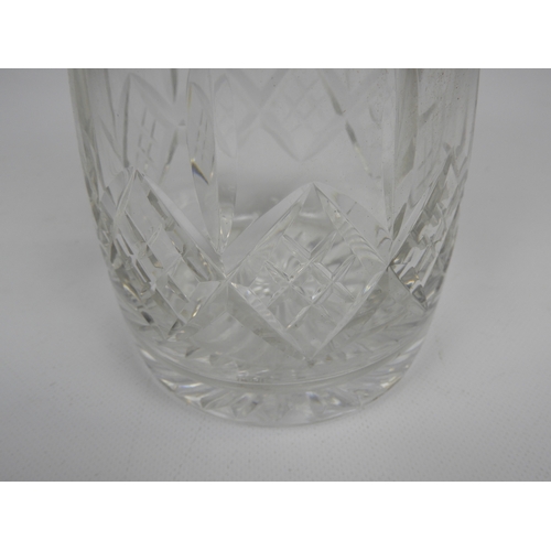 110 - Pair of Signed Stuart Crystal Decanters