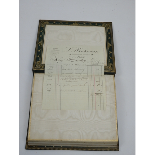 544 - Leather Bound Book Presented to the Earl of Dudley by the Tenants of his Lordships Himley Estate Sta... 