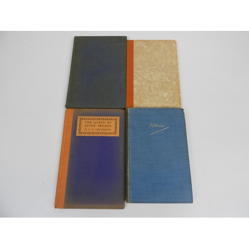 104 - 4x Books 1918 Gloucestershire Friends, Not that it Matters, The Cope and 1926 First Edition 'Queen o... 