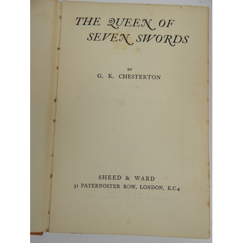 104 - 4x Books 1918 Gloucestershire Friends, Not that it Matters, The Cope and 1926 First Edition 'Queen o... 