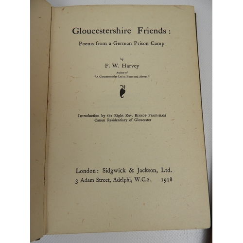 104 - 4x Books 1918 Gloucestershire Friends, Not that it Matters, The Cope and 1926 First Edition 'Queen o... 