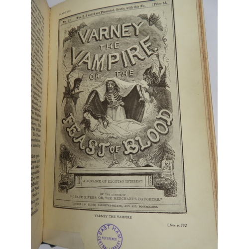 597 - Book - The Vampire His Kith and Kin By Montague Summers, Stamped East Ham Library 1928 Green Rexine ... 