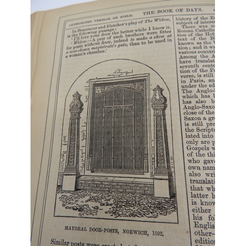 268 - Book of Days - A Miscellany of Popular Antiquities in Connection with the Calendar - 2x Volumes in H... 