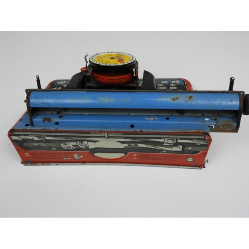 498 - Mettype Child's Tin Plate Toy Typewriter