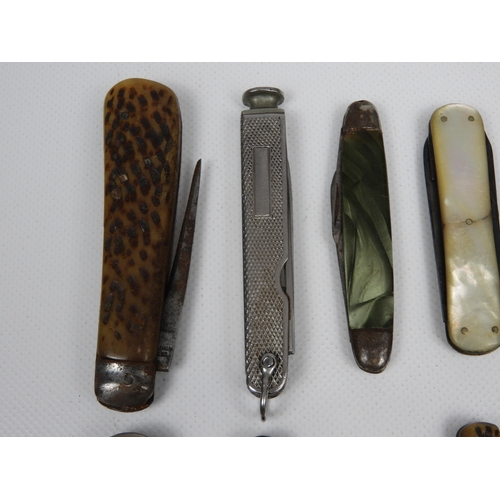 487 - 10x Pocket Knives