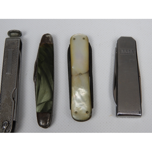 487 - 10x Pocket Knives