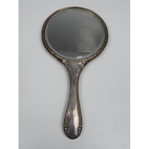 568 - Birmingham Silver Hand Mirror