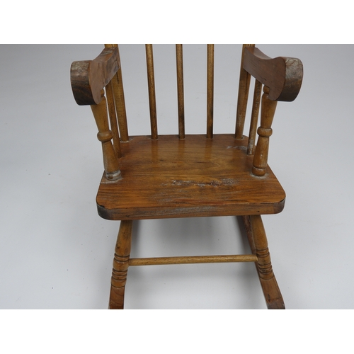 518 - Dolls Rocking Chair