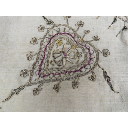 521 - Hand Embroidered Cloth - 46