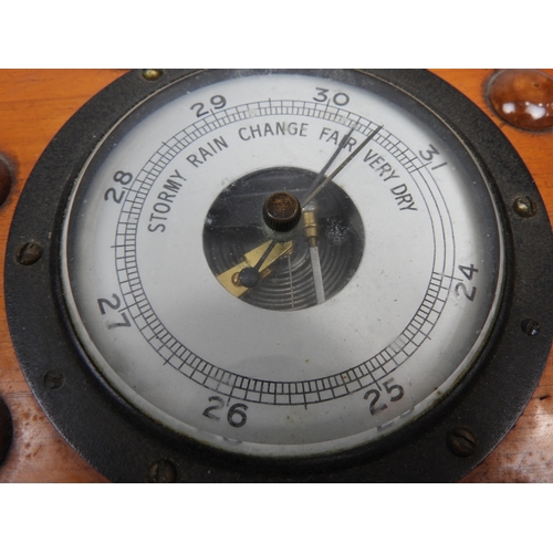 582 - Barometer Made from Aeroplane Propeller