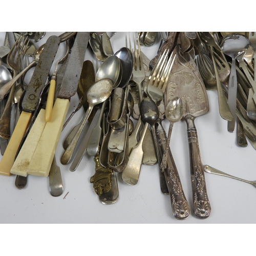 575 - Large Quantity of Silver Plated Cutlery