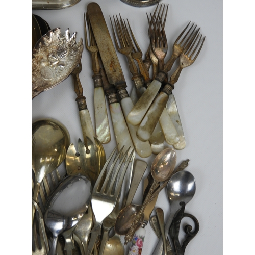 575 - Large Quantity of Silver Plated Cutlery