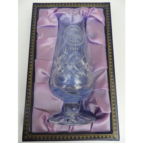 176 - Thomas Webb Crystal Vase Ltd Edition of 200 to Commemorate 200 yrs of Freemasonry in Bristol with Co... 