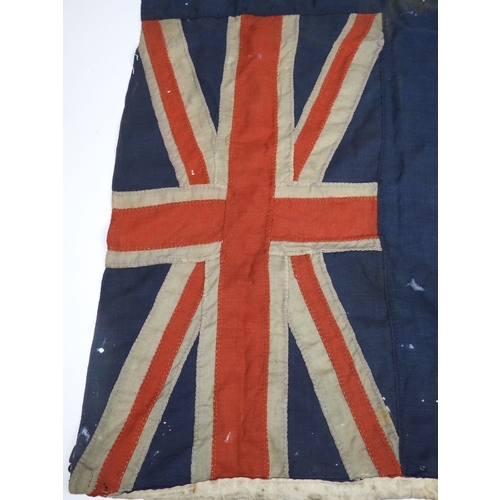 431 - U.K. Vintage Flag - Fisheries Department - Moth Eaten