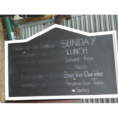 180 - Large Shop Display Chalkboard