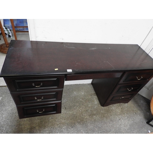 268 - Six Drawer Desk