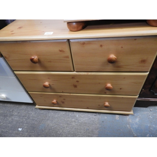 323 - Modern Two over Two Chest of Drawers