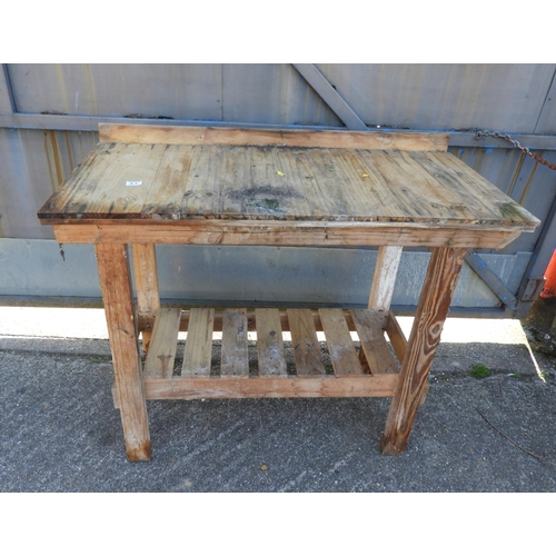 42 - Wooden Potting  Bench