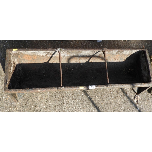 82 - Cast Iron Pig Trough